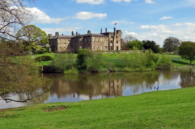 Ripley Castle from the Deer Park